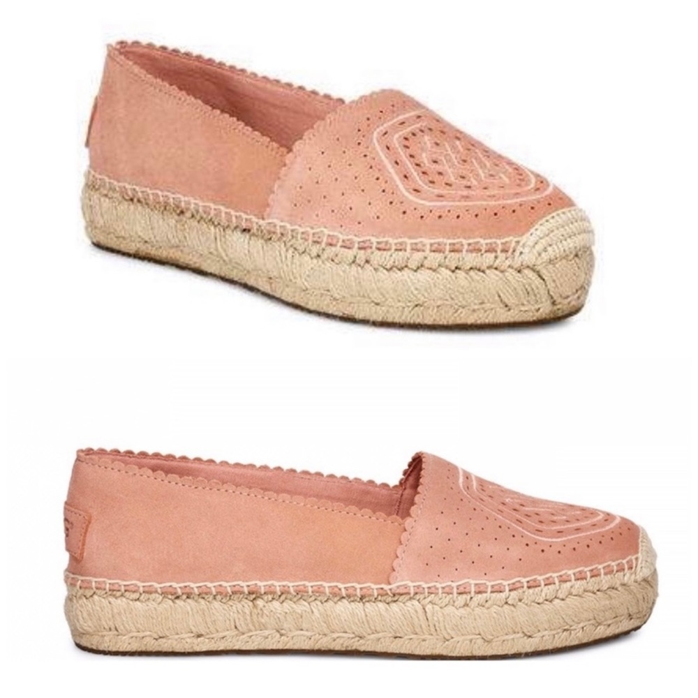 UGG Heidi Perforated Espadrille Size 7